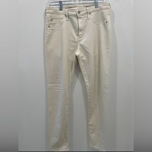AG Adriano Goldschmied
FARRAH High-Rise Skinny
Ankle Jeans 31R Ecru Color